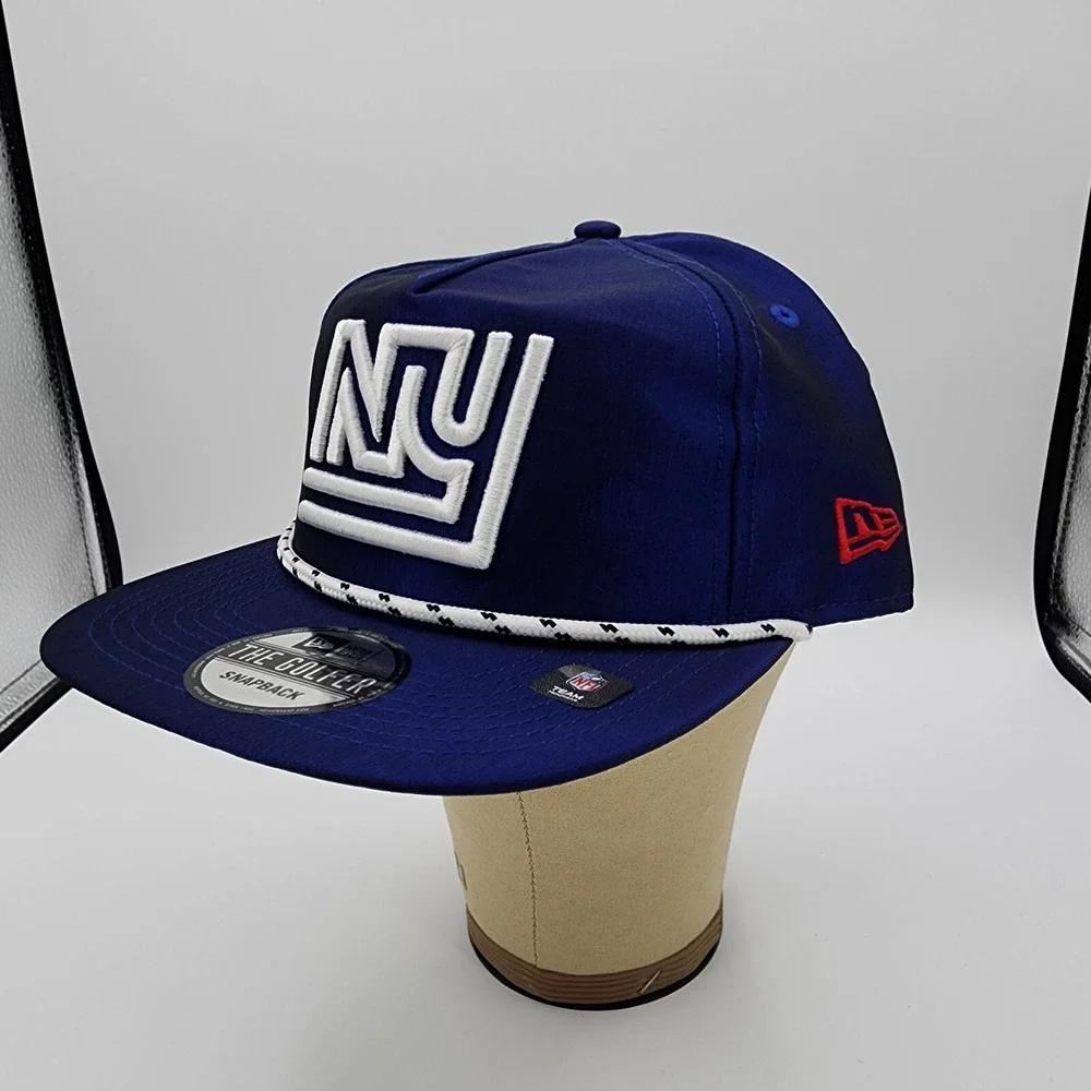 New York Giants NFL New‎ Era 9Fifty Rope Golfer Hat Satin Adult Snapback Cap NEW